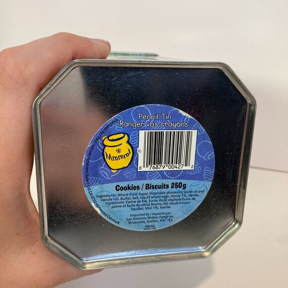 Vintage Disney Winnie The Pooh Friends Collectors Series Tin Empty 7/12 - Picture 4 of 8